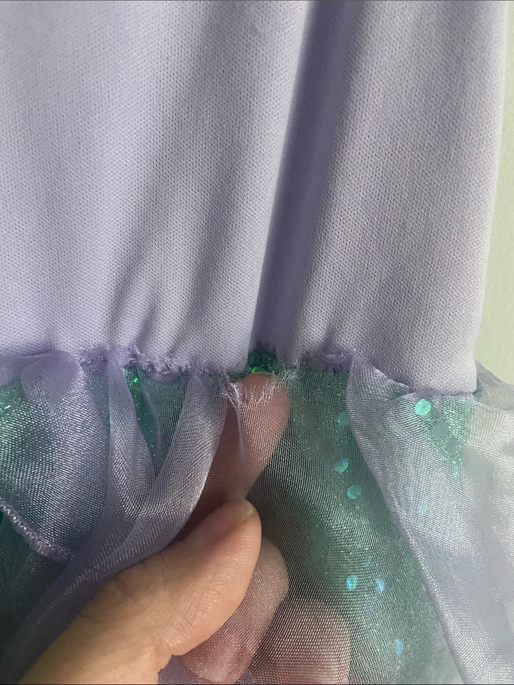 Disney Store Ariel Little Mermaid Princess Costume Dress size 4 girls - Picture 6 of 8